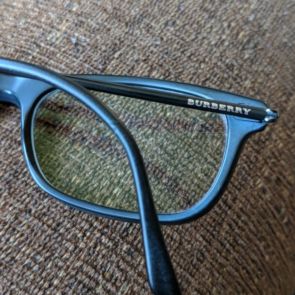 Burberry Matte Black Eyeglass Frames - image 7